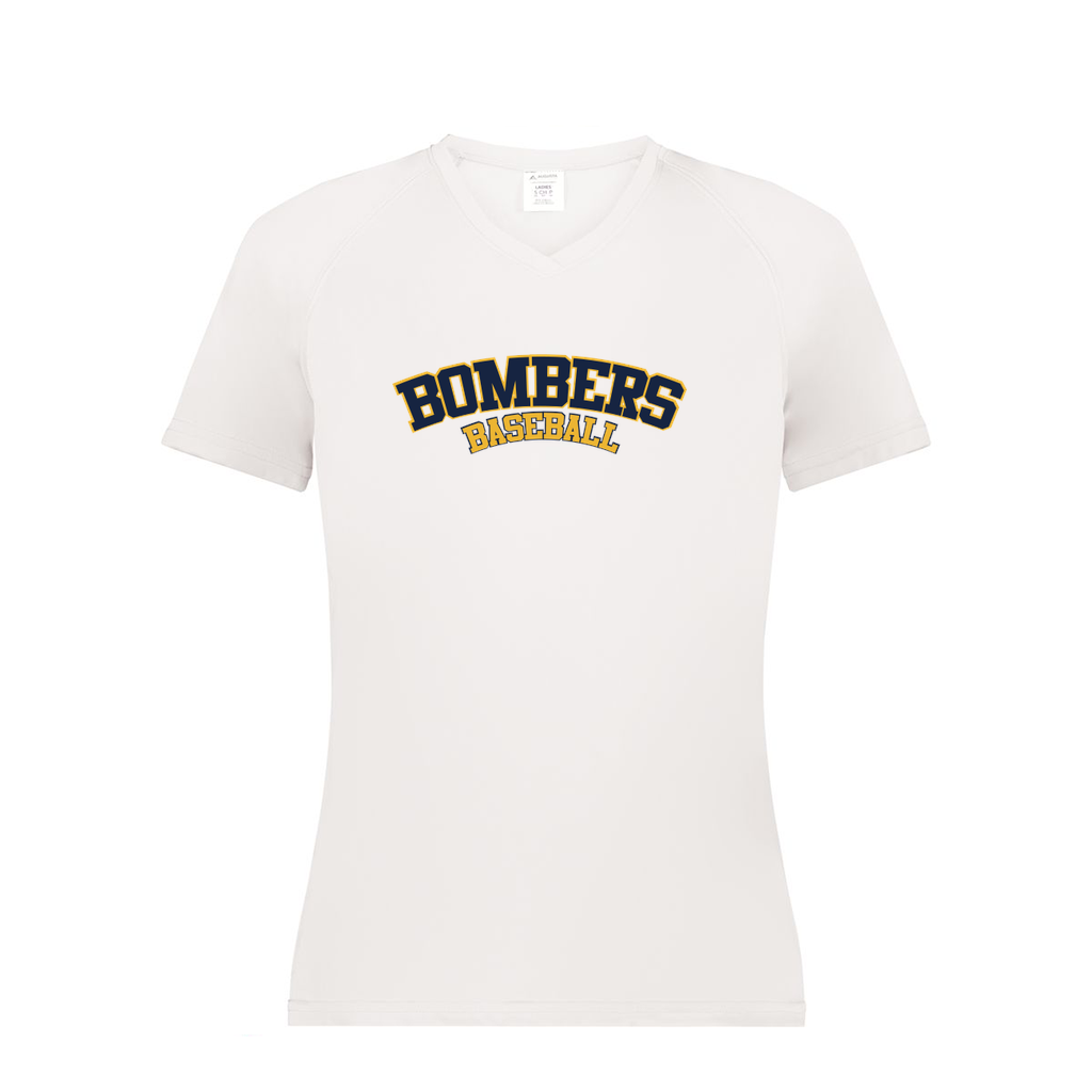 Ladies Smooth Sport V-Neck T-Shirt