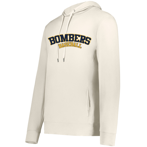 [222598.907.S-LOGO1] Men's Ventura Thin Knit Hoodie (Adult S, White, Logo 1)