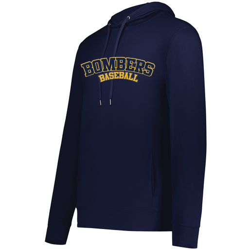 [222698.065.S-LOGO1] YOUTH VENTURA THIN KNIT HOODIE (Youth S, Navy, Logo 1)
