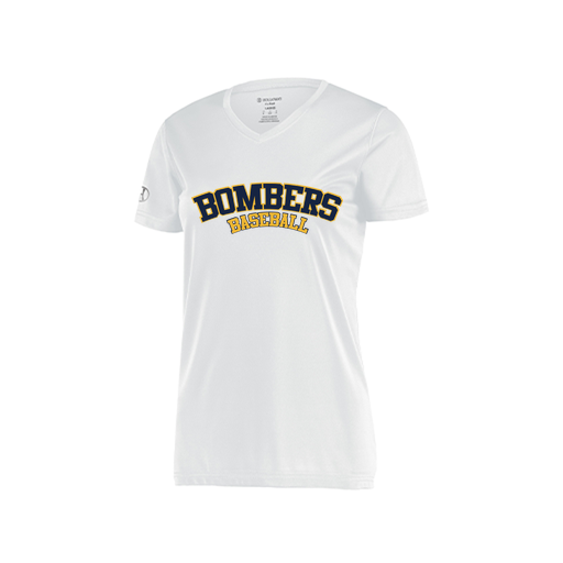 [222820.005.S-LOGO1] Ladies Movement Dri Fit Shirt (Female Adult S, White, Logo 1)