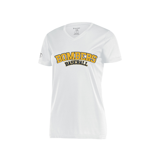 [222820.005.S-LOGO2] Ladies Movement Dri Fit Shirt (Female Adult S, White, Logo 2)