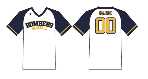 Morgantown Bombers - White Jersey