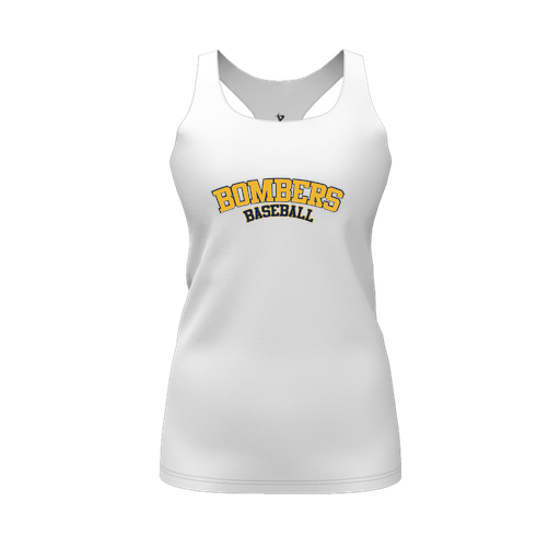 [FT0TRBWH-FYS-LOGO2] Decker Racerback Tank Top (Female Youth S, White, Logo 2)