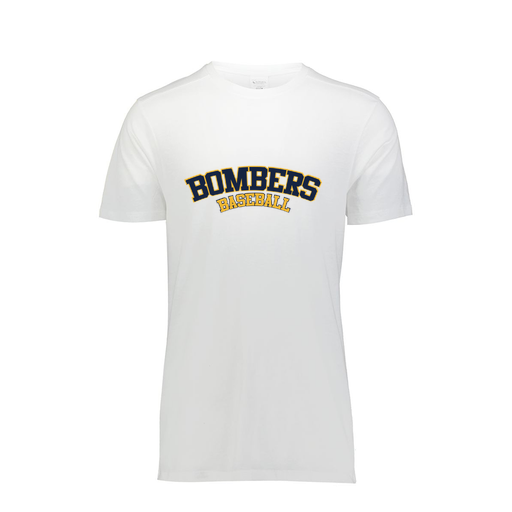 [FTSCUBWH-AS-LOGO1] Decker Men's Tri-Blend T-Shirt - Short Sleeve (Adult S, White, Logo 1)