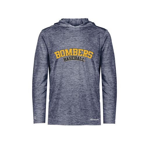 [FOLHCGNV-AS-LOGO2] Decker Men's Charge Hoodie (Adult S, Logo 2)